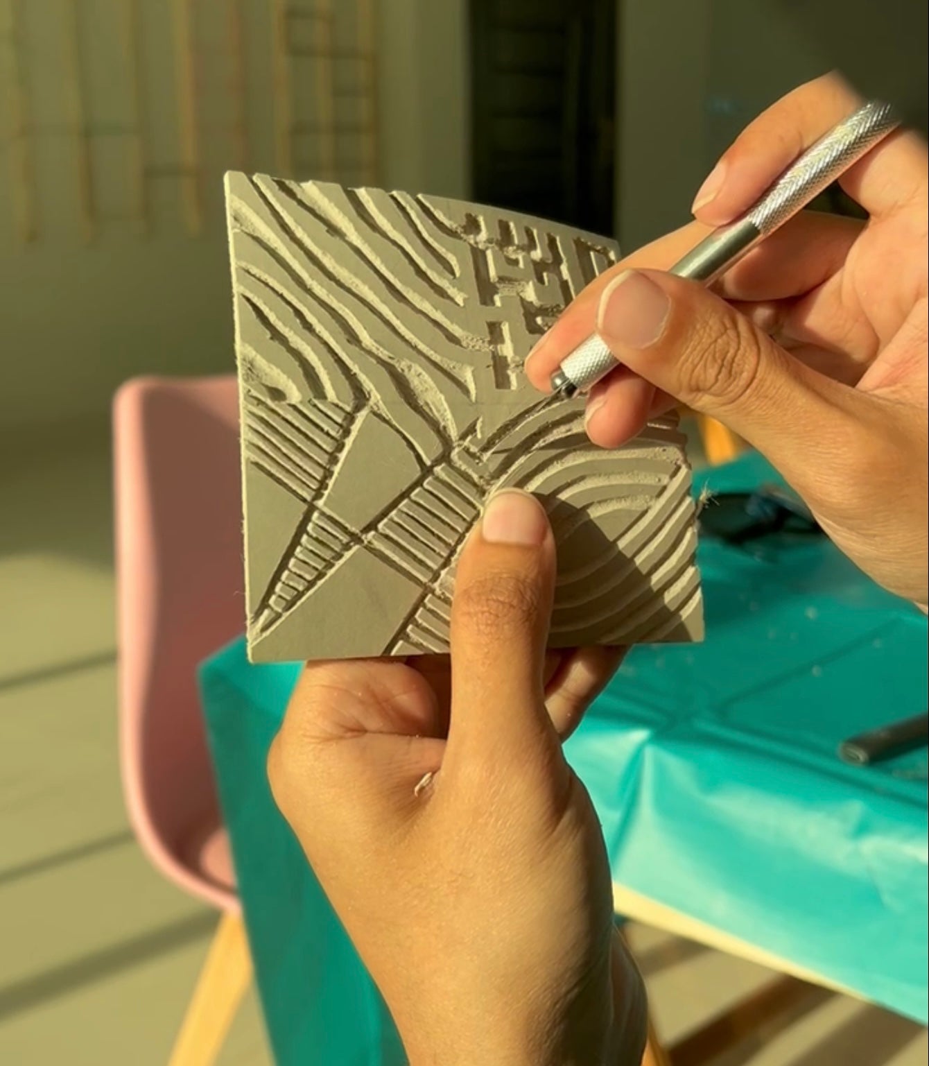Lino Printing